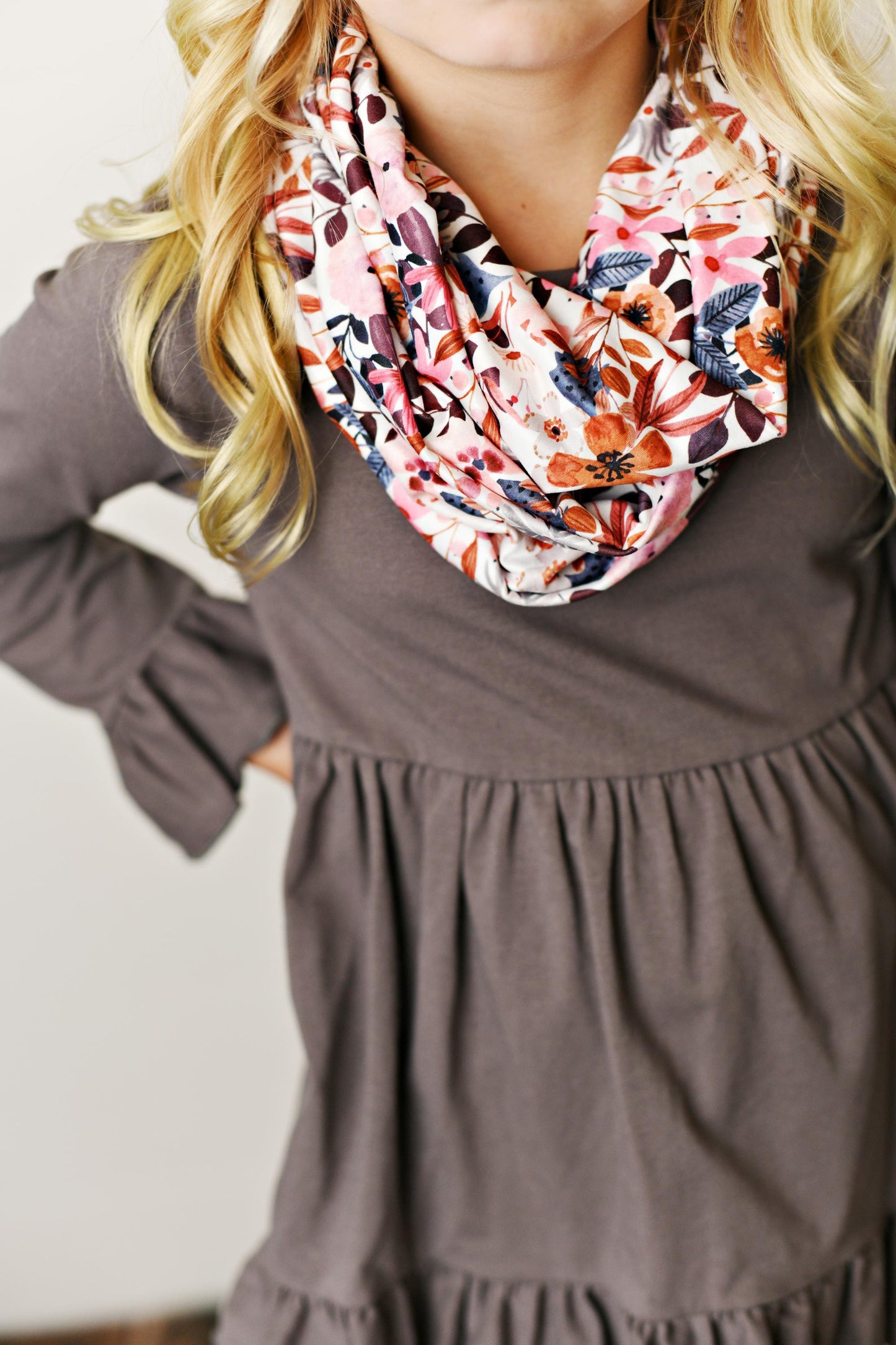 Girls 3 piece Scarf Set