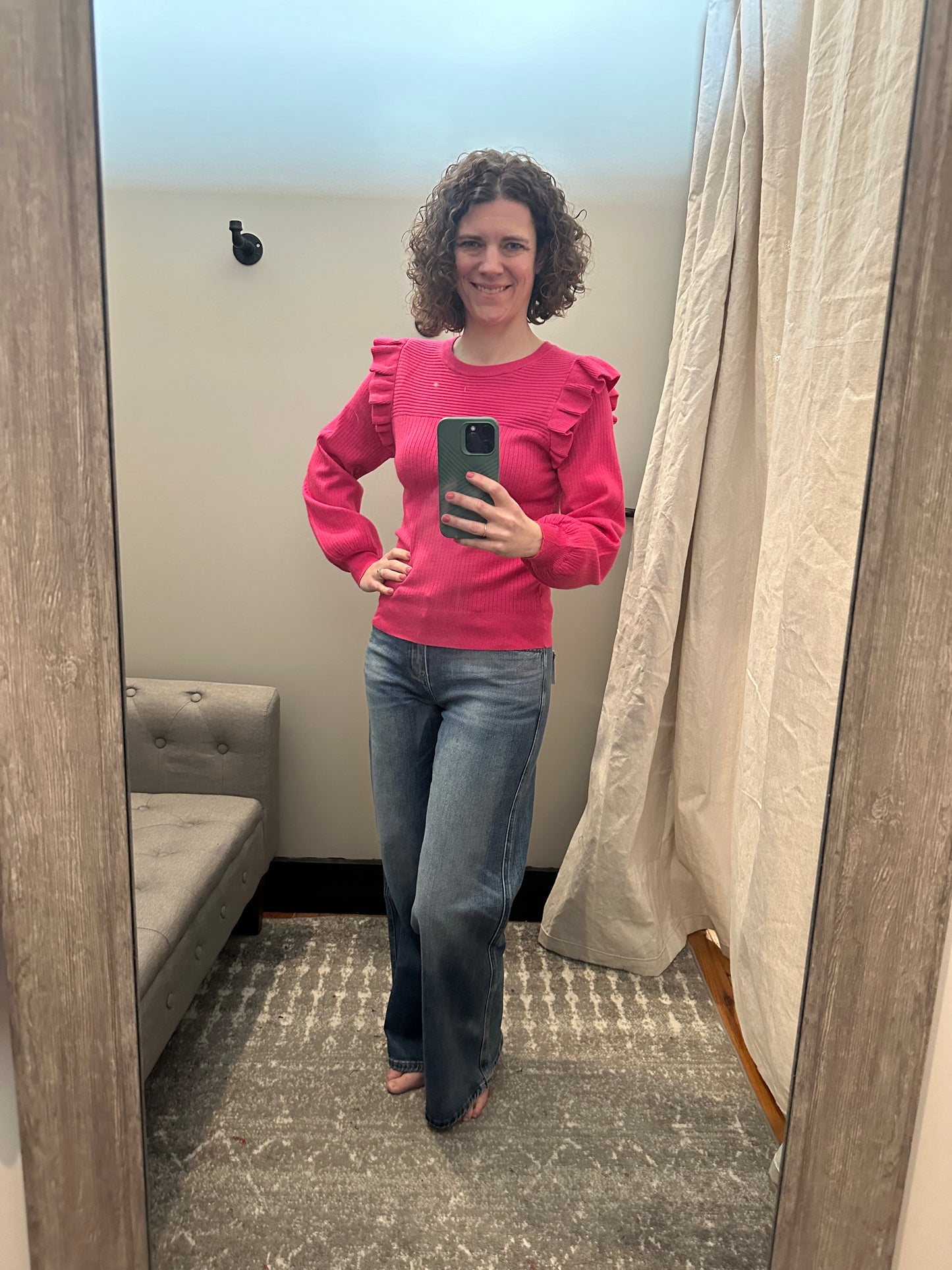 Kristy Mid-Rise Relaxed Wide Leg Jeans