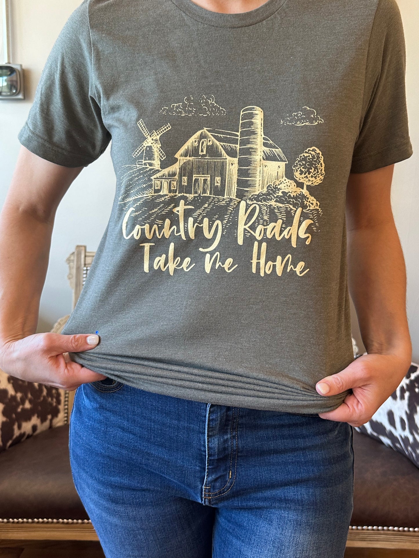Country Roads Take Me Home, Heather Military Green