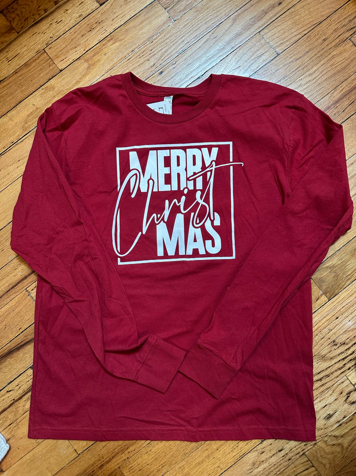 Youth Merry Christmas Long Sleeve