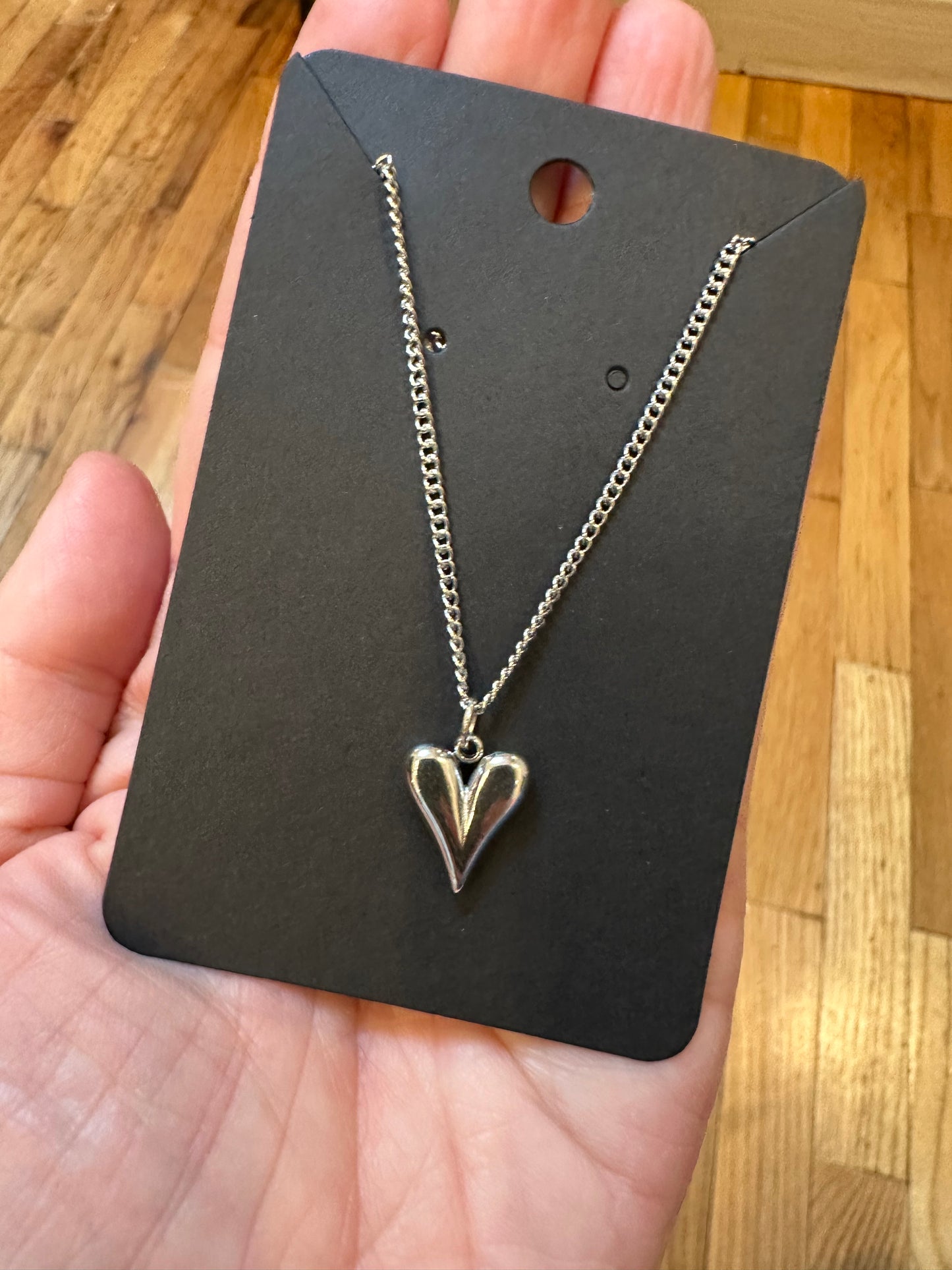 Silver Heart Necklace