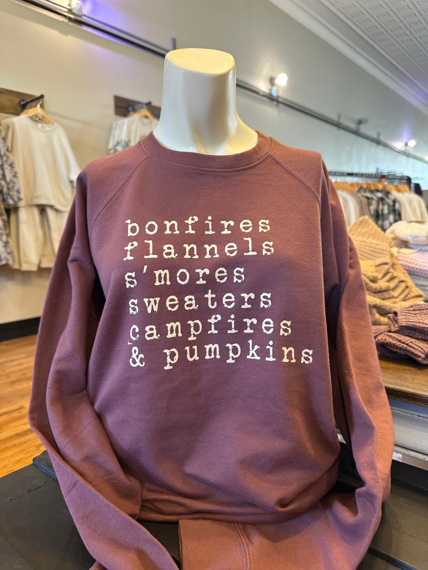 Bonfires Crewneck Sweatshirt