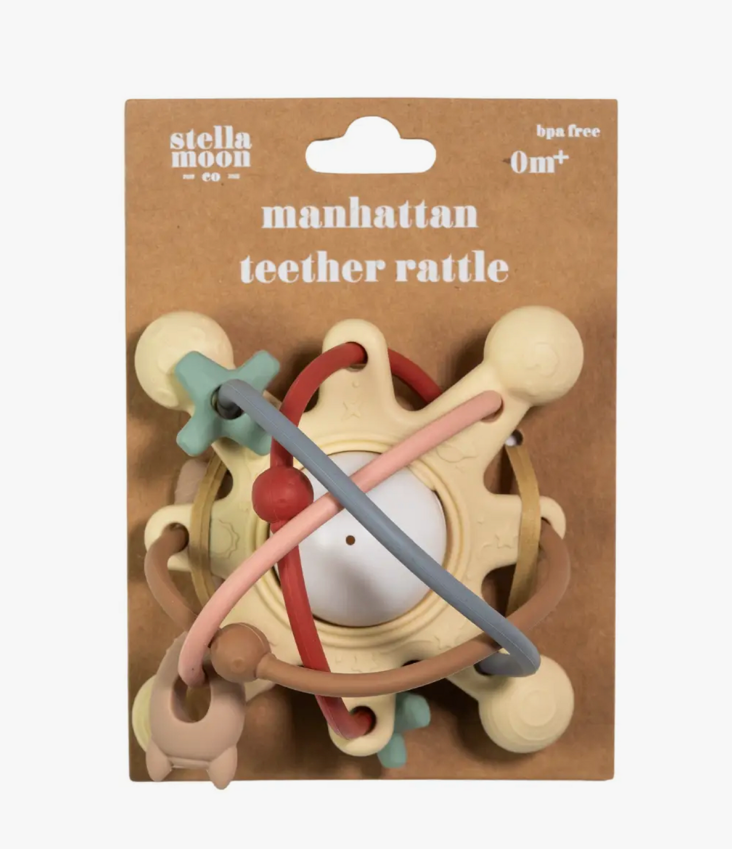 Stella Moon Teether Rattle