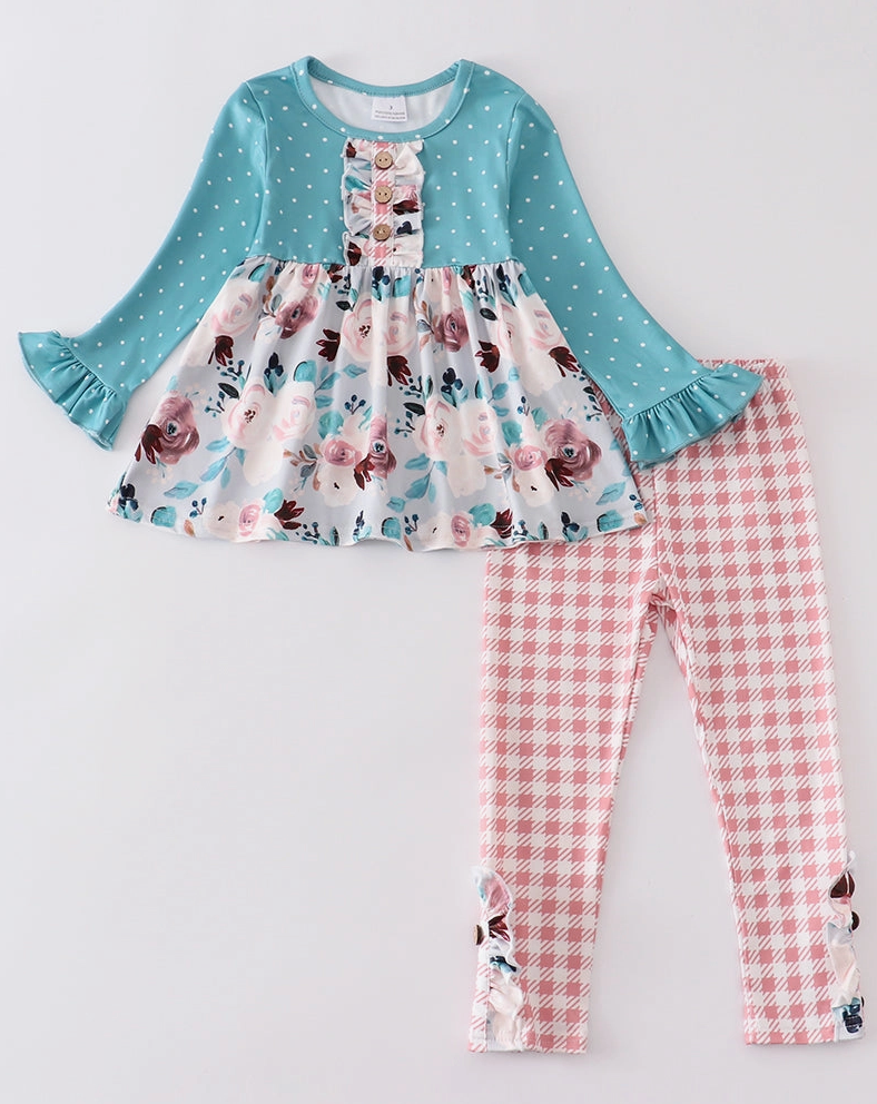 Teal Dot Set