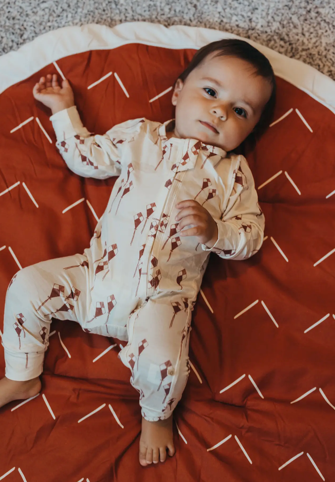 Kite Bamboo Zipper Romper