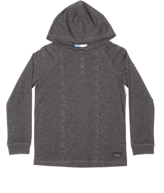 Boy's Long Sleeve Nep Hoodie