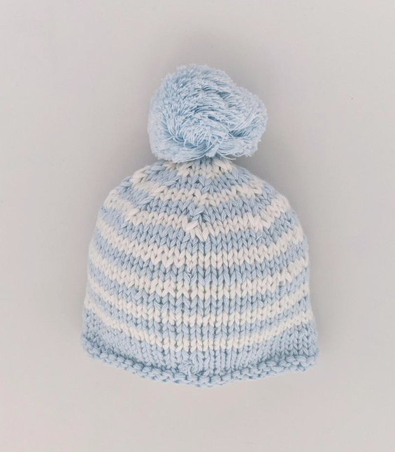 Newborn Pom Pom Beanie