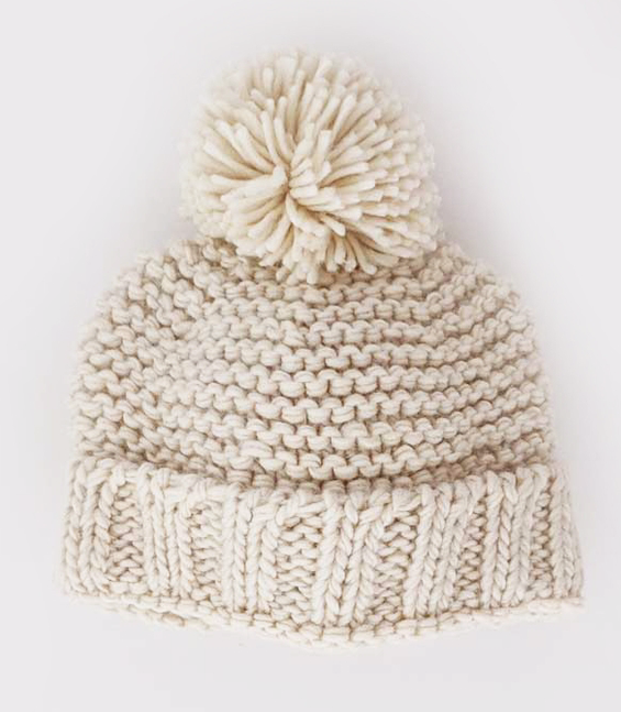 Garter Stitch Beanie
