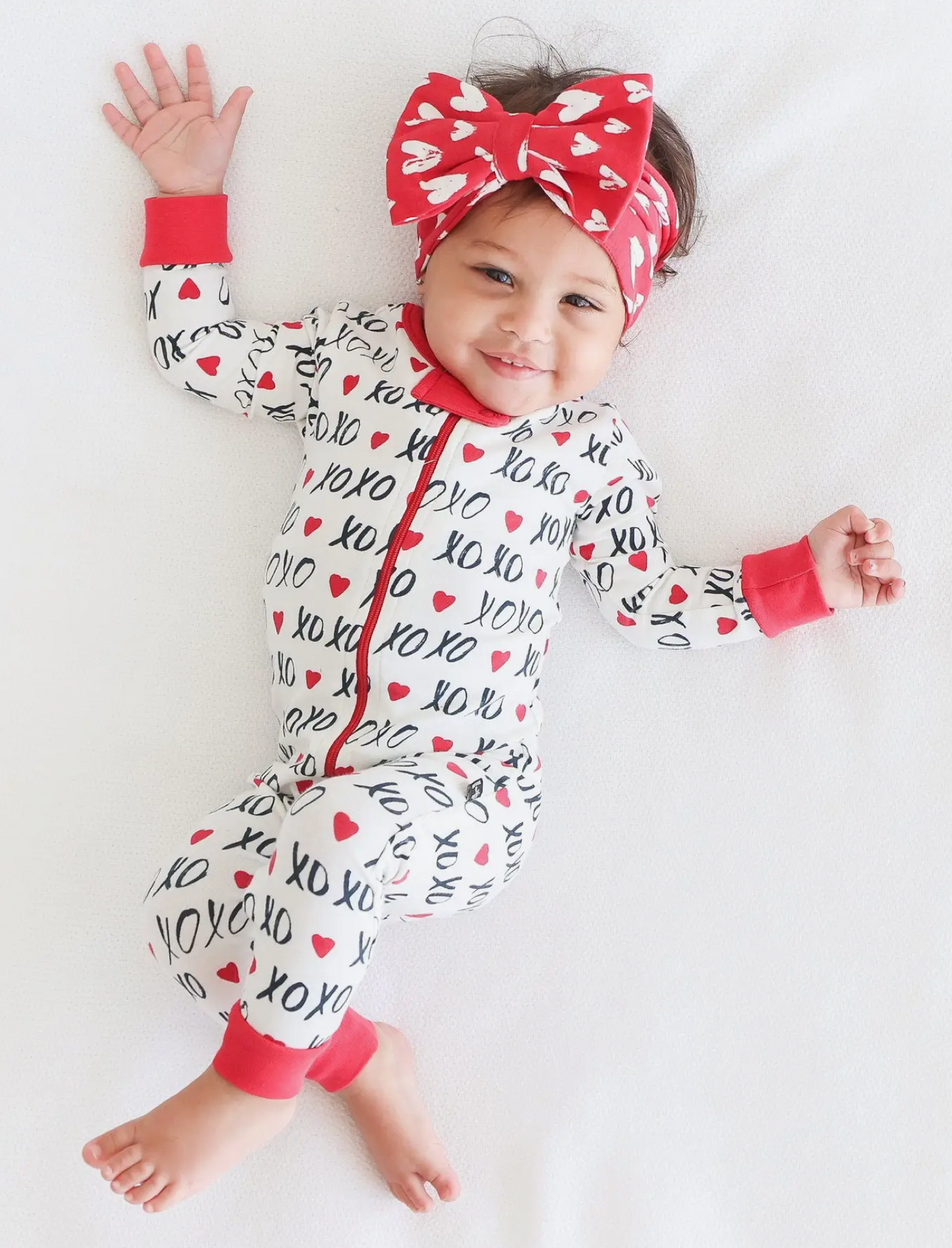 XOXO Zippered Romper