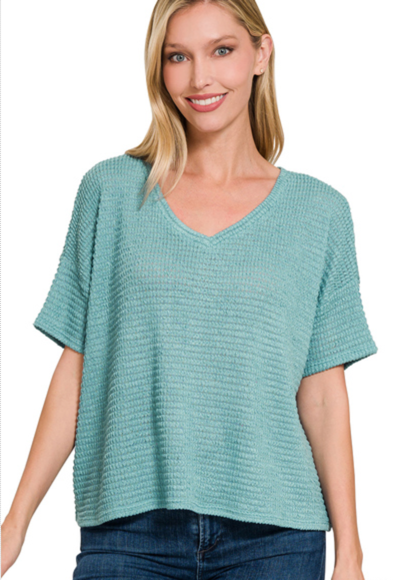 Jacquard Spring Sweater