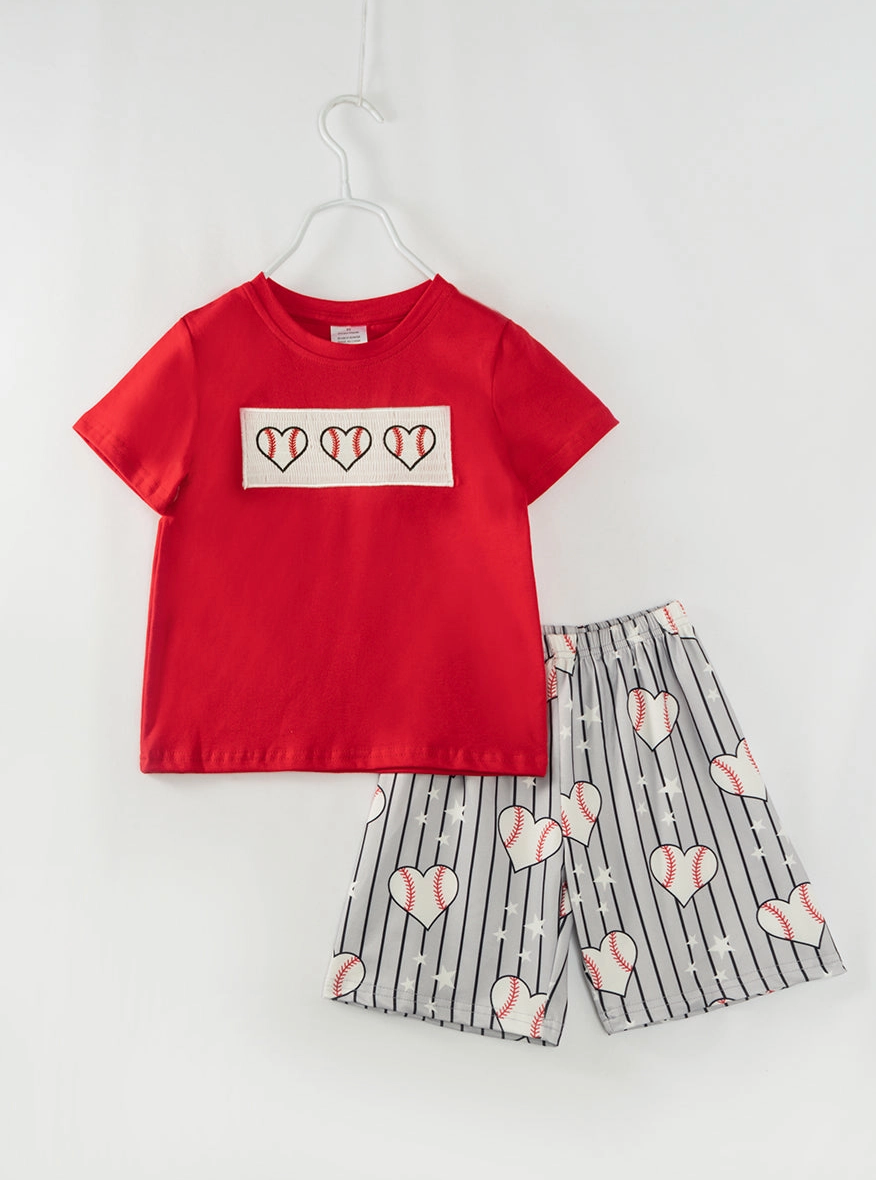 Baseball Heart Set