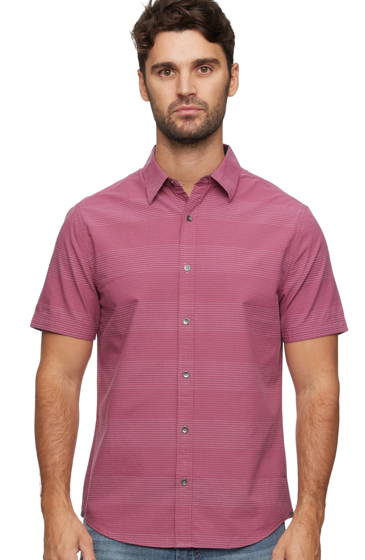 Monroe Dobby Stripe Shirt