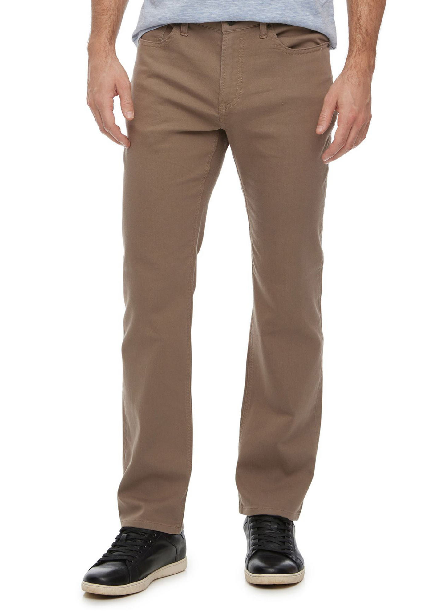 Nashville Straight 5 Pocket Chino - Bamboo Khaki