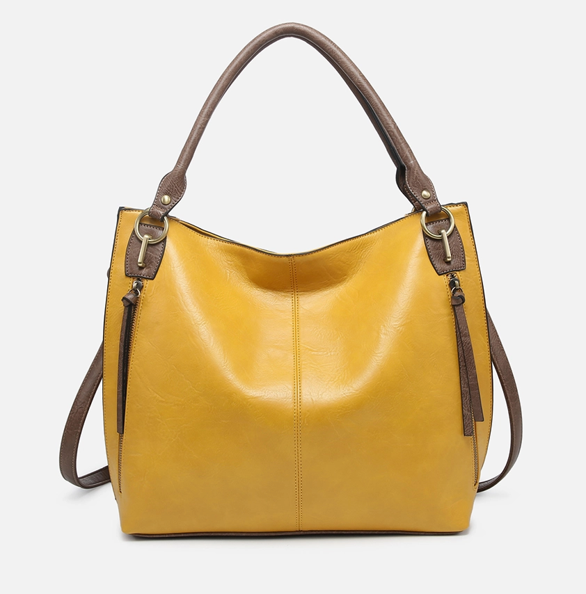 Connar Distressed Side Pocket Tote