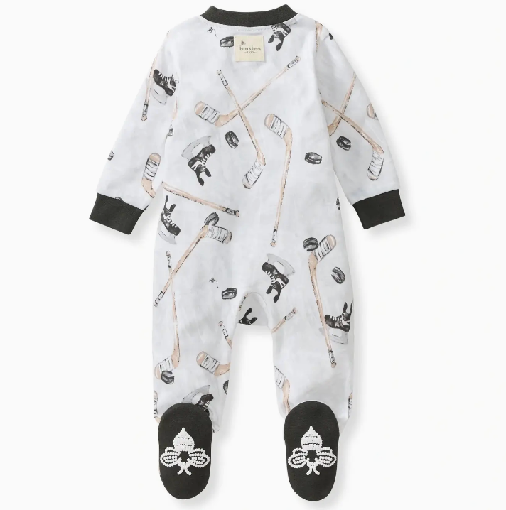 Hockey Season Organic Cotton Sleep & Play