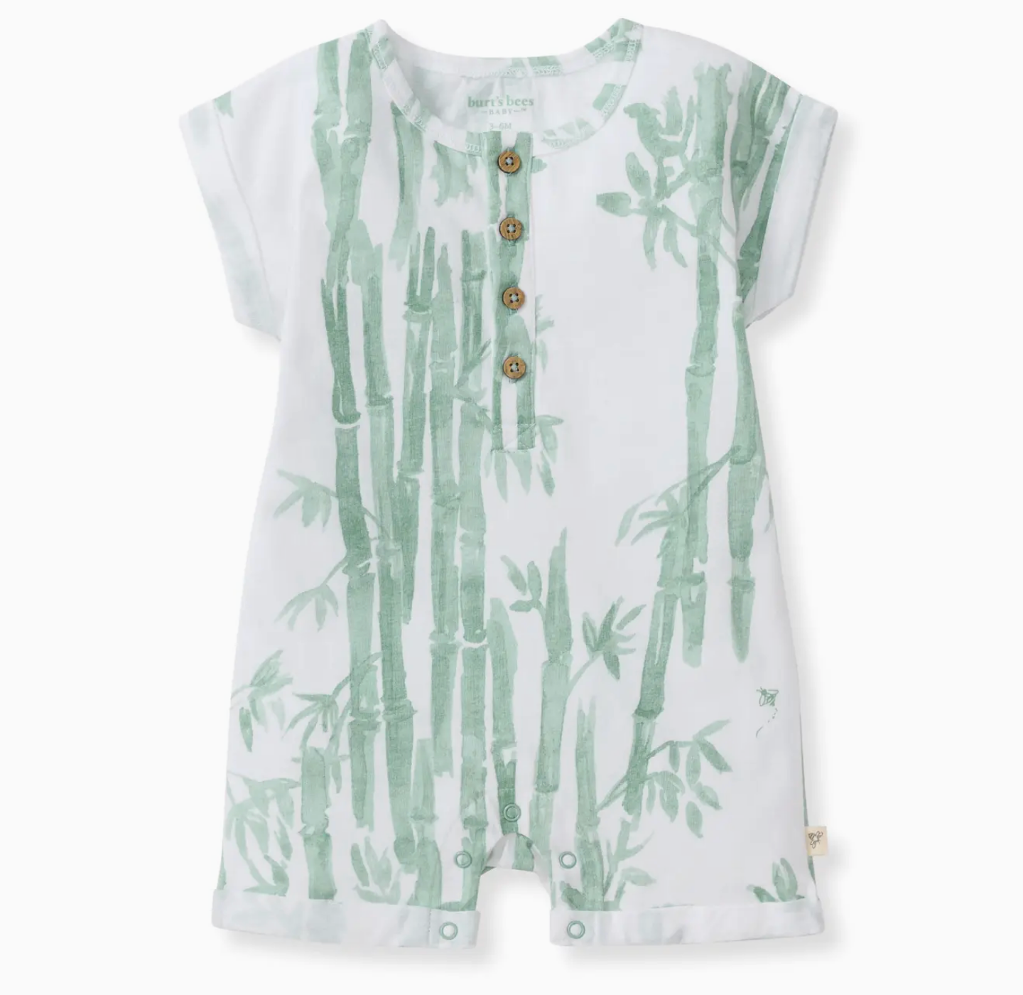 Bamboo Forest Baby Boy Romper