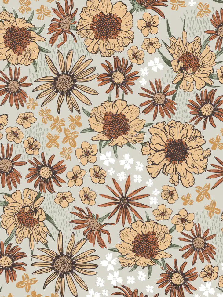 Wildflower Swaddle Blanket