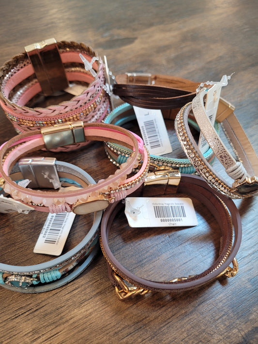 Viola Wrap Magnetic Bracelet