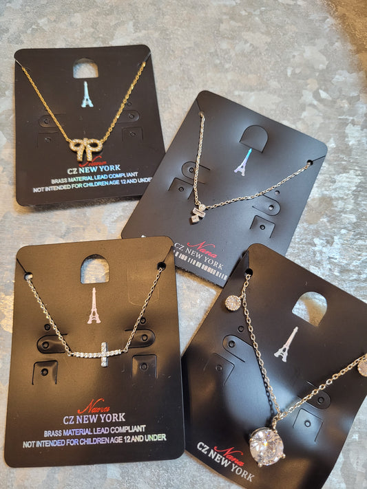 Nana CZ New York Charm Necklace