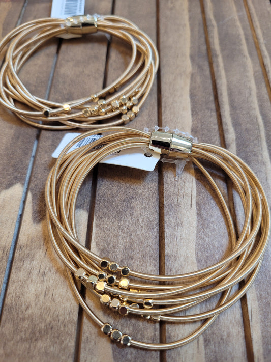 Guitar String Bracelet with Magnetic Clasp