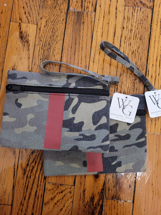 Wristlet Zipper Clutch Purse