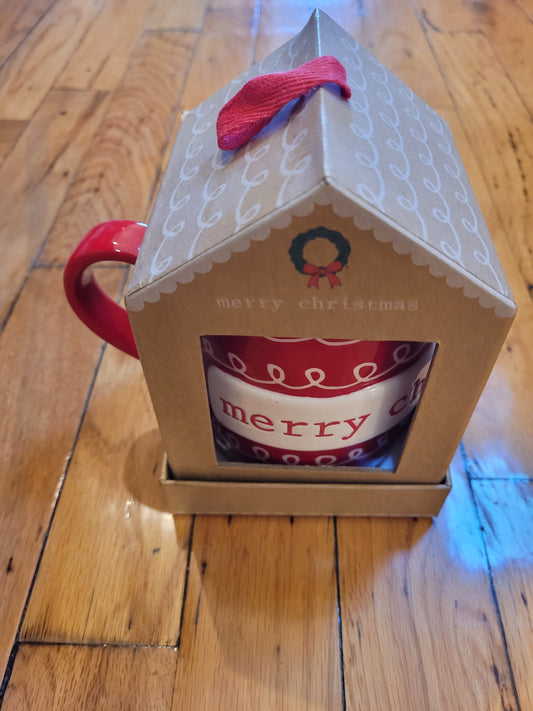 Mudpie Gingerbread House Mug