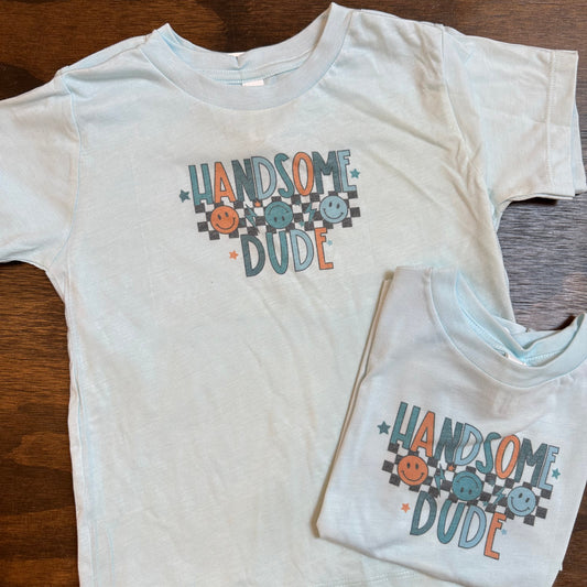 Handsome Dude Graphic Tshirt