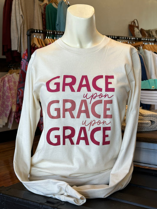 Grace Upon Grace Long Sleeve T-Shirt