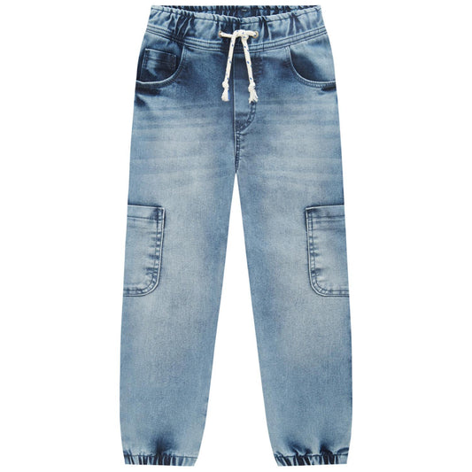 Boys Light Wash Denim Jeans