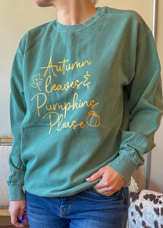 Autumn Leaves Sweatshirt