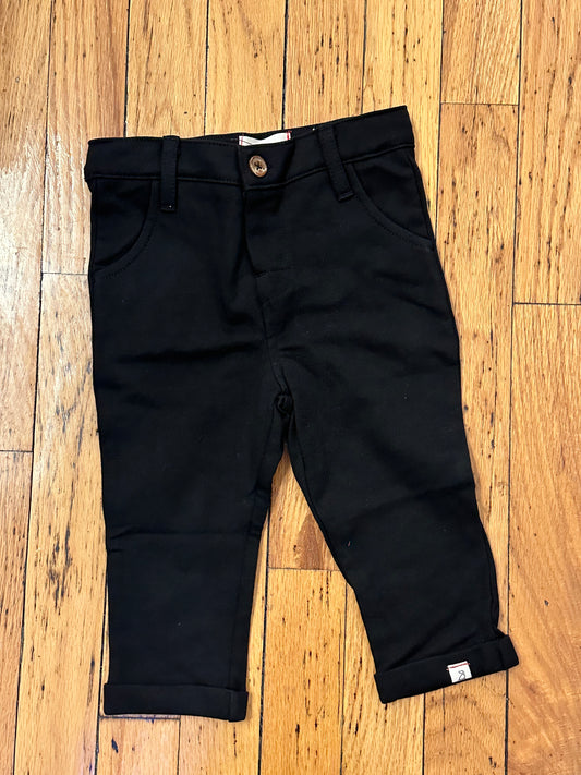 Black Jersey Pants