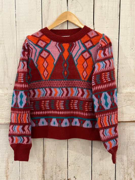 Winter Explosion sweater