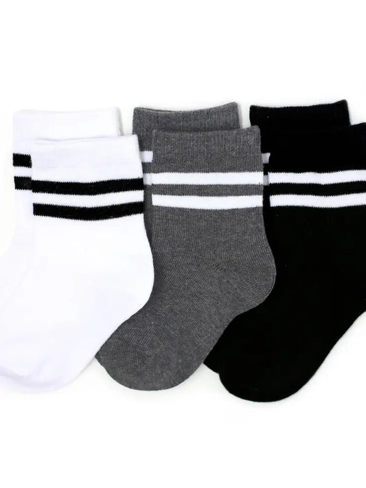 Striped Midi 3 pack socks