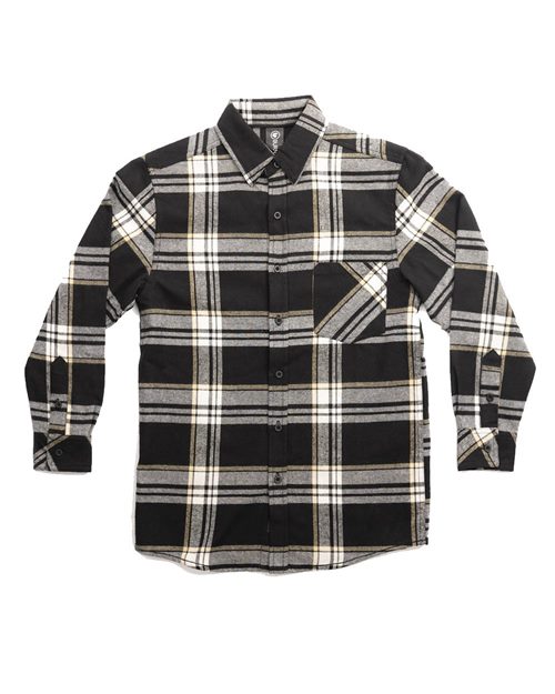 Boys Open Pocket Flannel Shirt