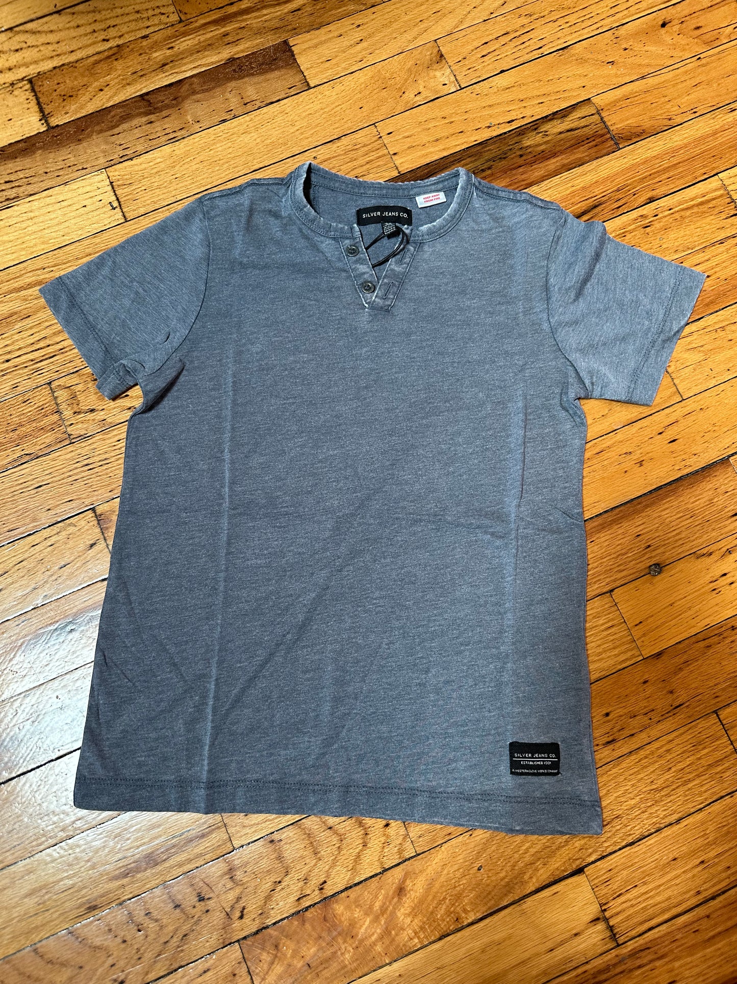 Boy's Short Sleeve Henley