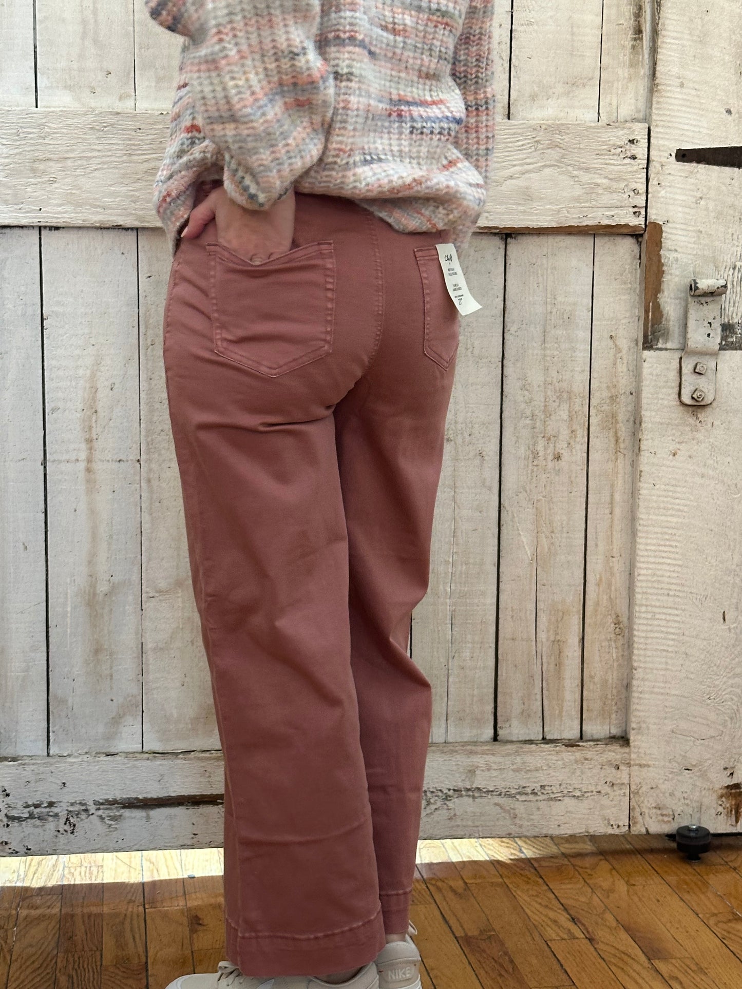 Patch Pocket Twill Pants