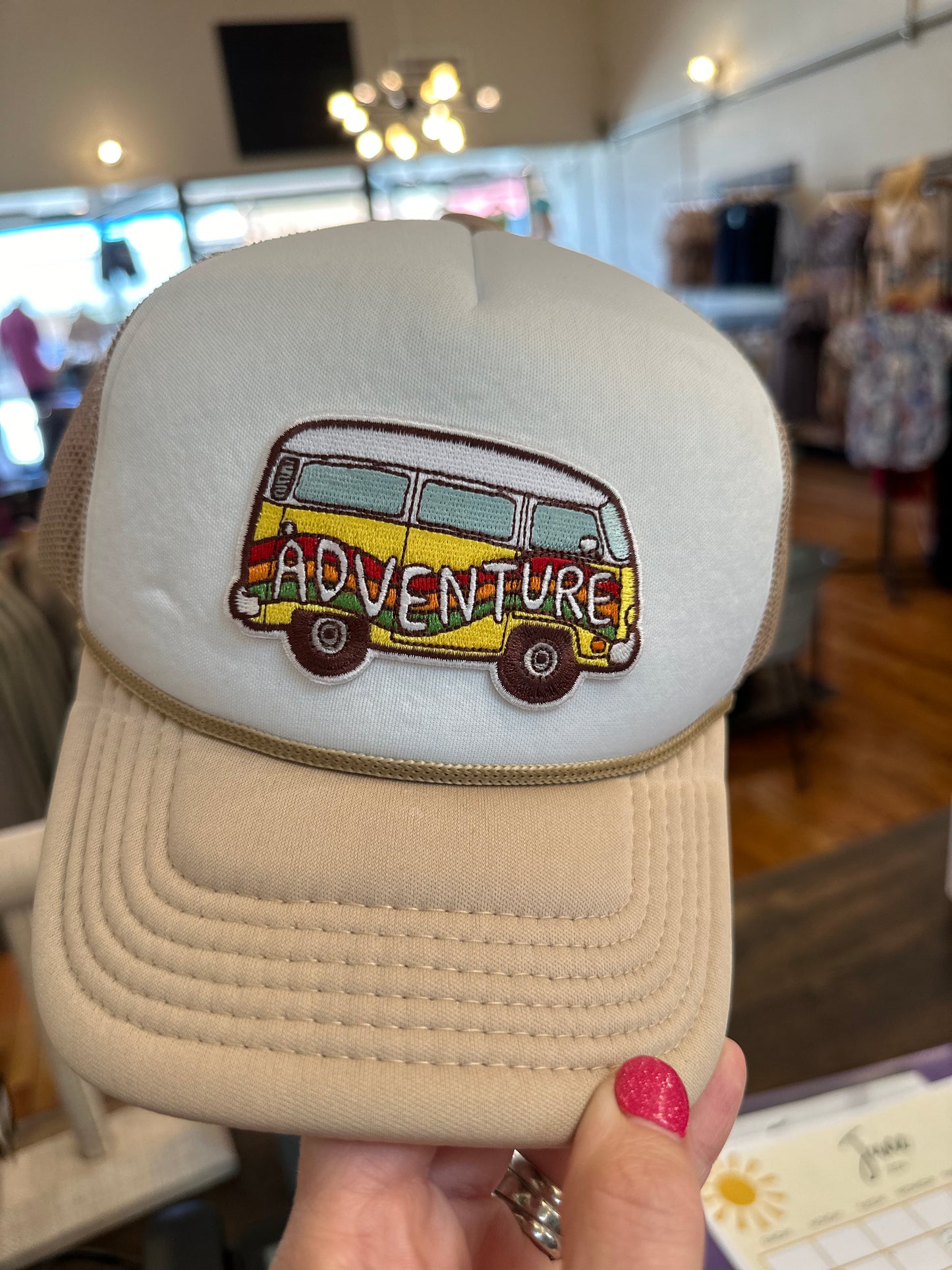 Adventure patch youth hat