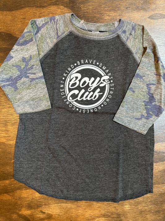Boy's Club Raglan Tshirt