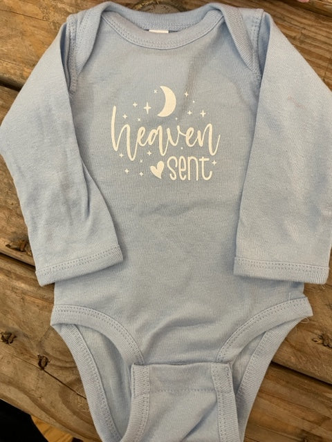 Heaven Sent Newborn Onesie