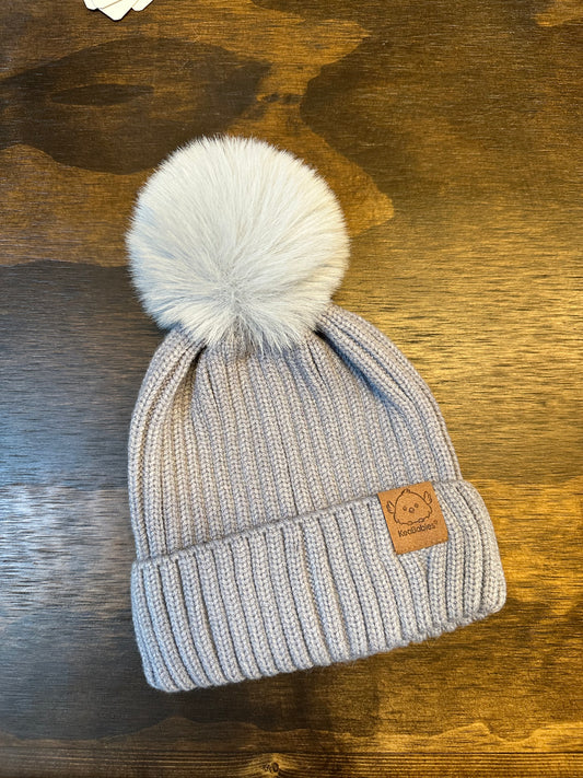 Pom Knitted Beanie