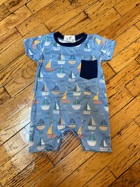 Sailing Infant Romper
