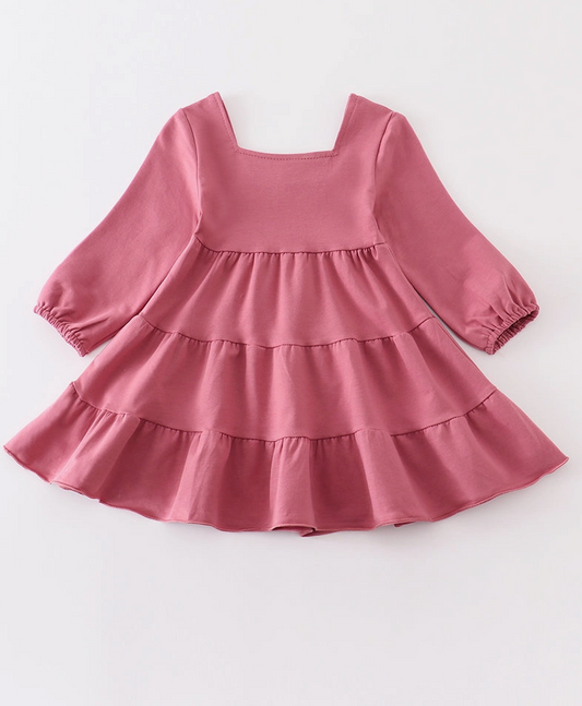 Lavender Tiered Dress, Toddler