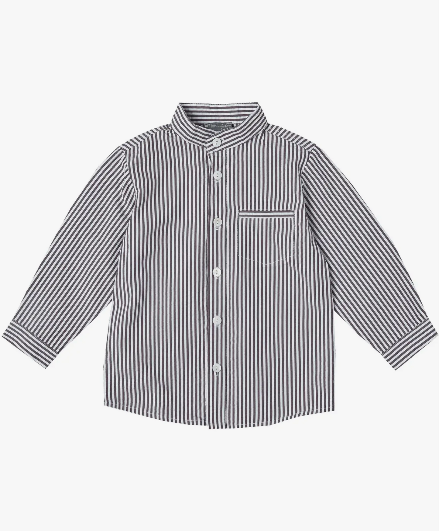 Seersucker Long-Sleeve Shirt