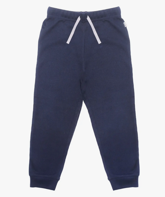 Mason Waffle Jogger (Navy)