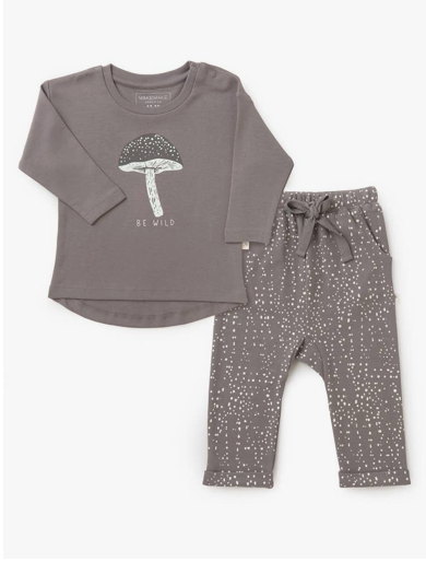 Organic Long Sleeve Tee & Pant Set