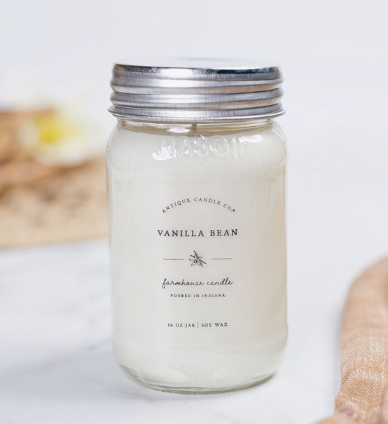 Antique Candle Co. Vanilla Bean 16oz