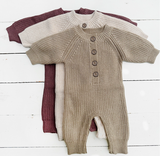 Baby Knit Romper