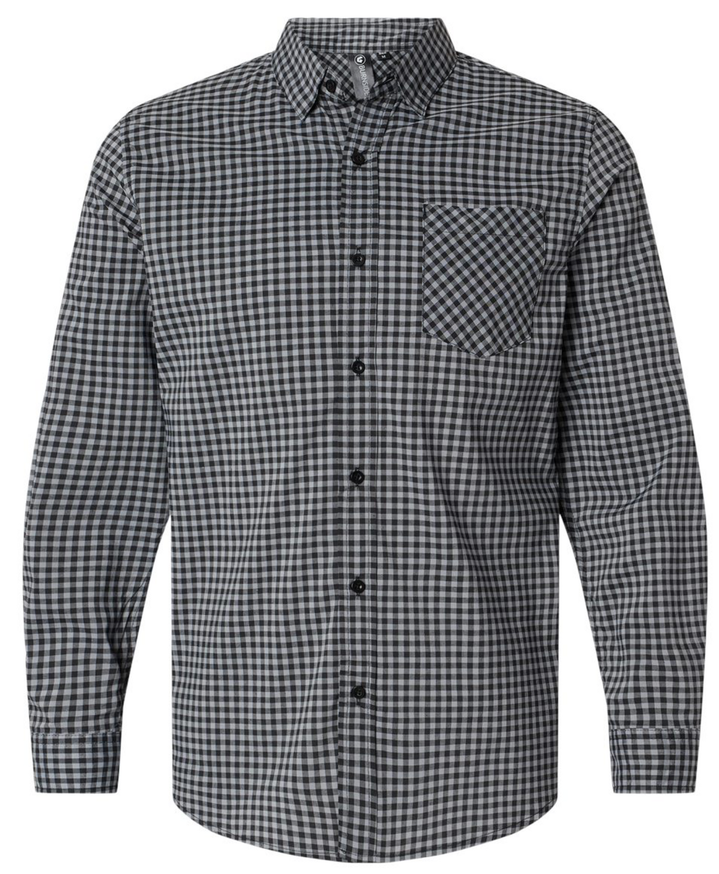 Black & Grey Checkered Shirt