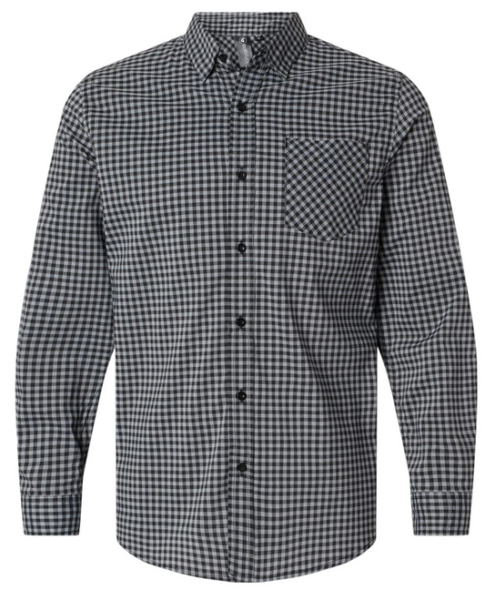 Black & Grey Checkered Shirt