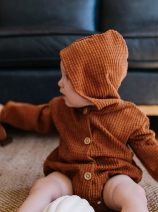 Hooded Sweater Onesie